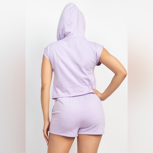 Hoodie Springtime 2pc Short Set - Picture 7 of 7
